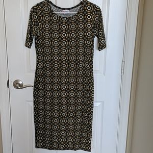 LuLaRoe Julia Dress Small